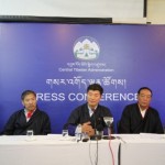 Cabinet members of the 14th Kashag headed by Kalon Tripa Lobsang Sangay