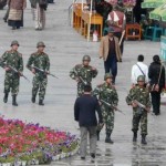 Lhasa, the capital of Tibet, under siege