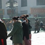 Recent street scene in Lhasa City
