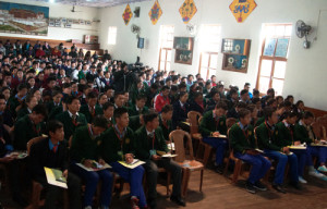 participants of the Tibetan Students Summit in Dharamsala