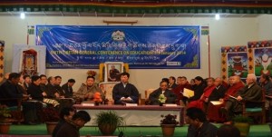 The photo of the inaugural ceremony of the conference which opened on January 7th